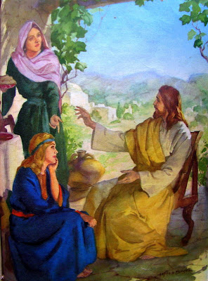 TRI.QUE.TRA: Jesus Visits Mary and Martha