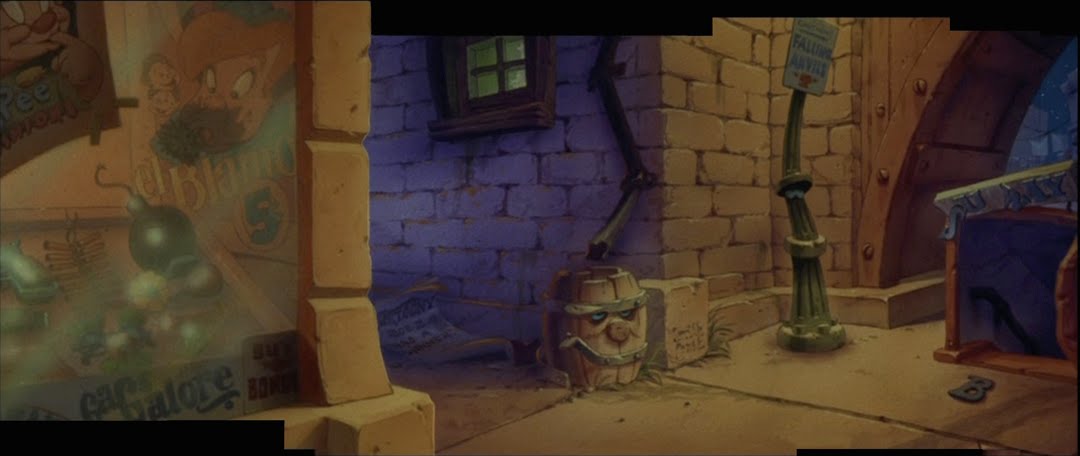 Animation Backgrounds: WHO FRAMED ROGER RABBIT?