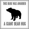 A Giant Black Bear hug for me!