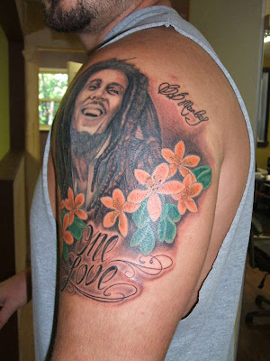 Bob Marley Tattoo Bob Marley was a musician and singer of reggae style music