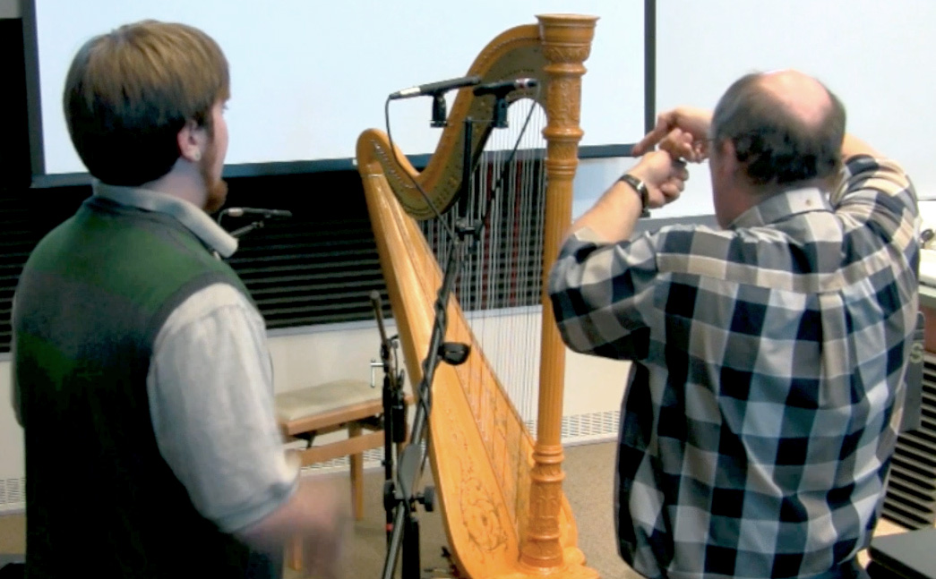 Audio Production Blog Recording Harp in the Studio