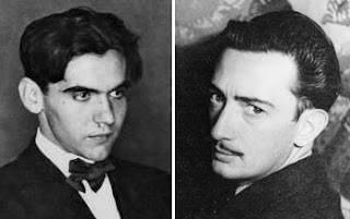 Federico Garcia Lorca and Salvador Dali