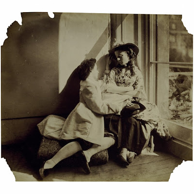 Clementina and Isabella Grace by Viscountess Clementina Hawarden © V&A