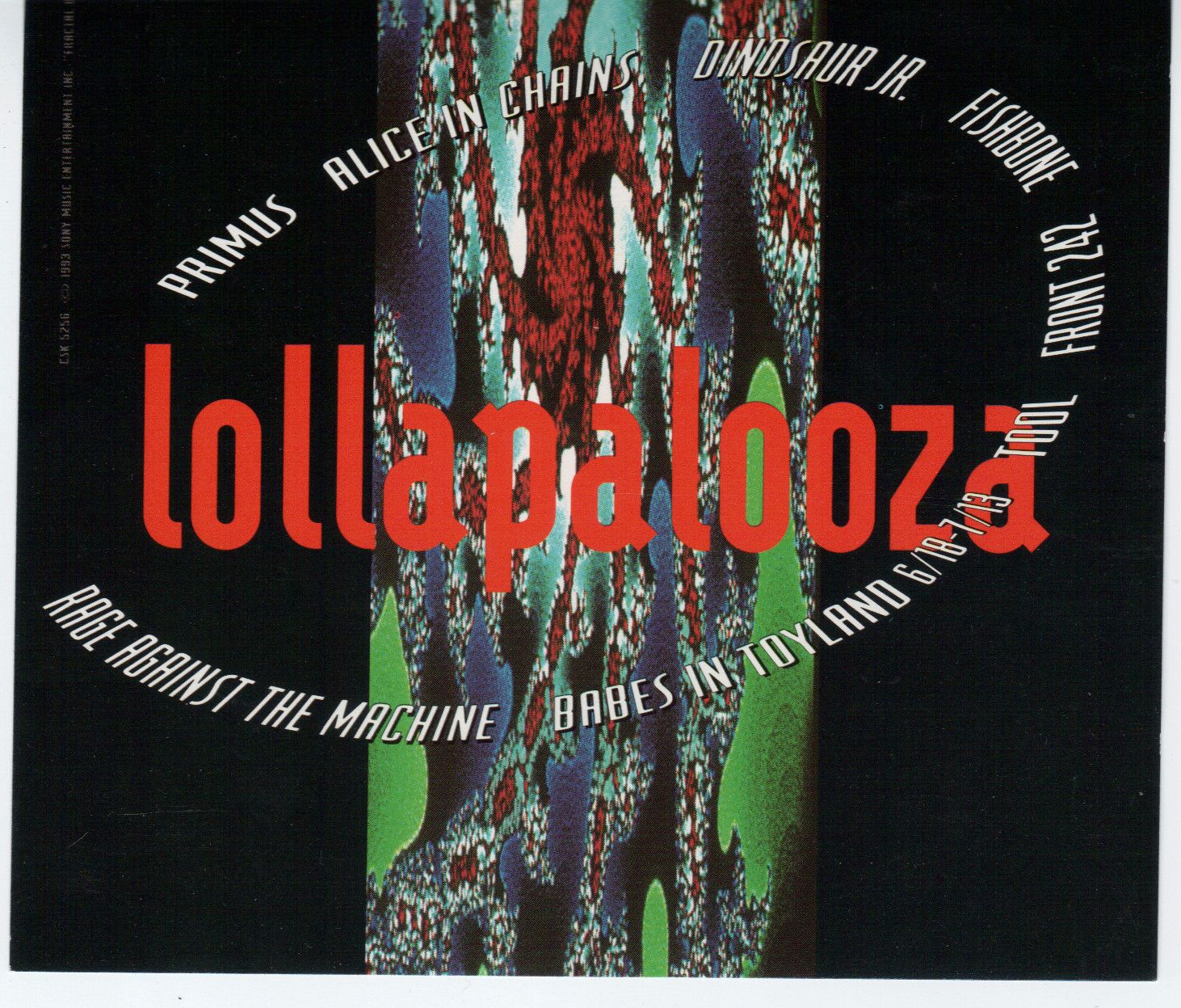 Front 242 Collector Compilation of the Week Lollapalooza 1993