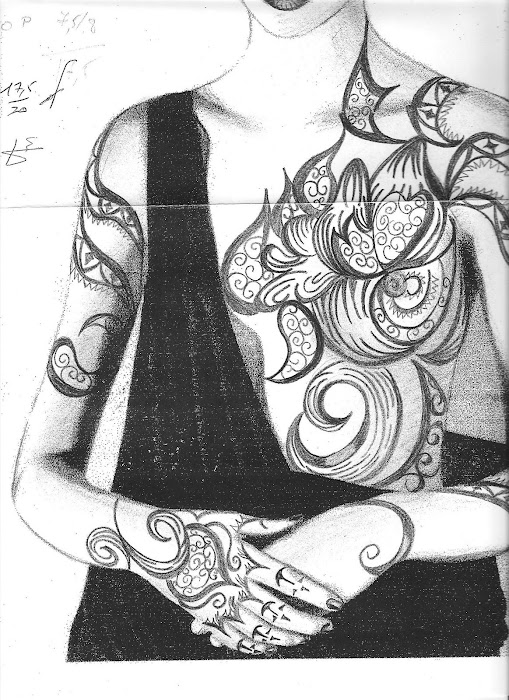 exam bp body painting" oriental"