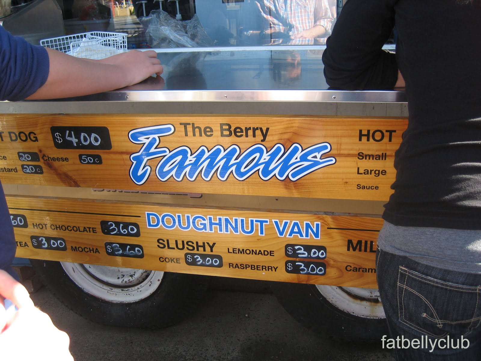 Fat Belly Club The Famous Berry Donut Van
