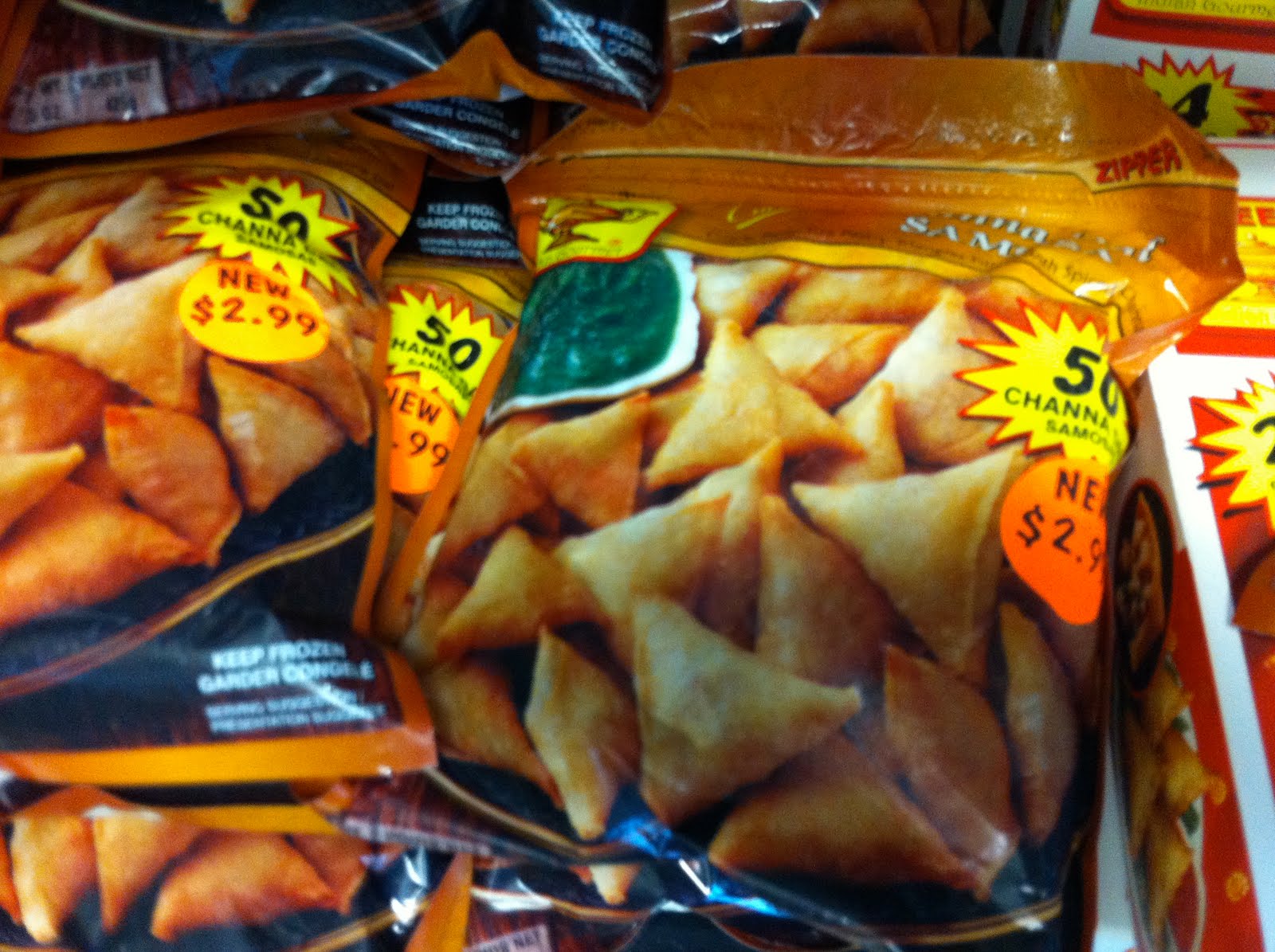 HowChow Deep Frozen Cocktail Samosas At Indian Markets