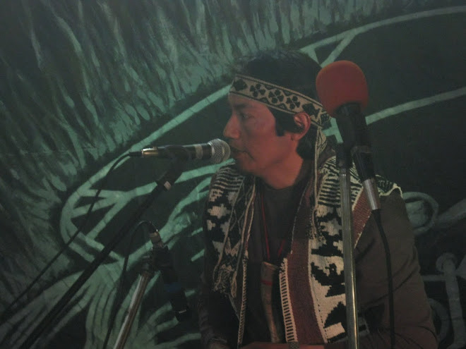 Claudio Puel integrante del grupo musical Mapuche COLLON