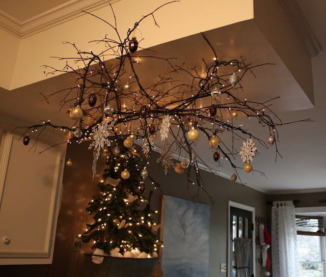erin's art and gardens: twiggy chandelier