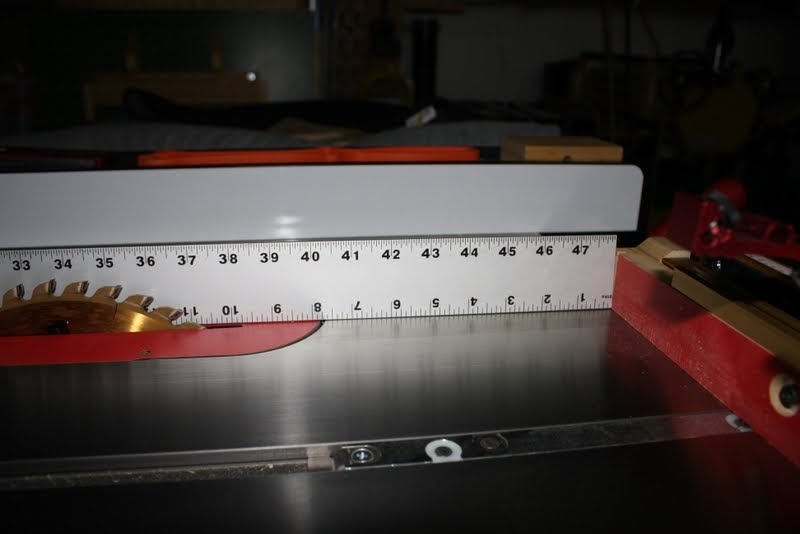 Crosscutting Wide Stock Safely on a Table Saw ~ Half-Inch Shy