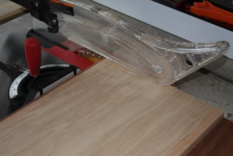 Crosscutting Wide Stock Safely on a Table Saw ~ Half-Inch Shy