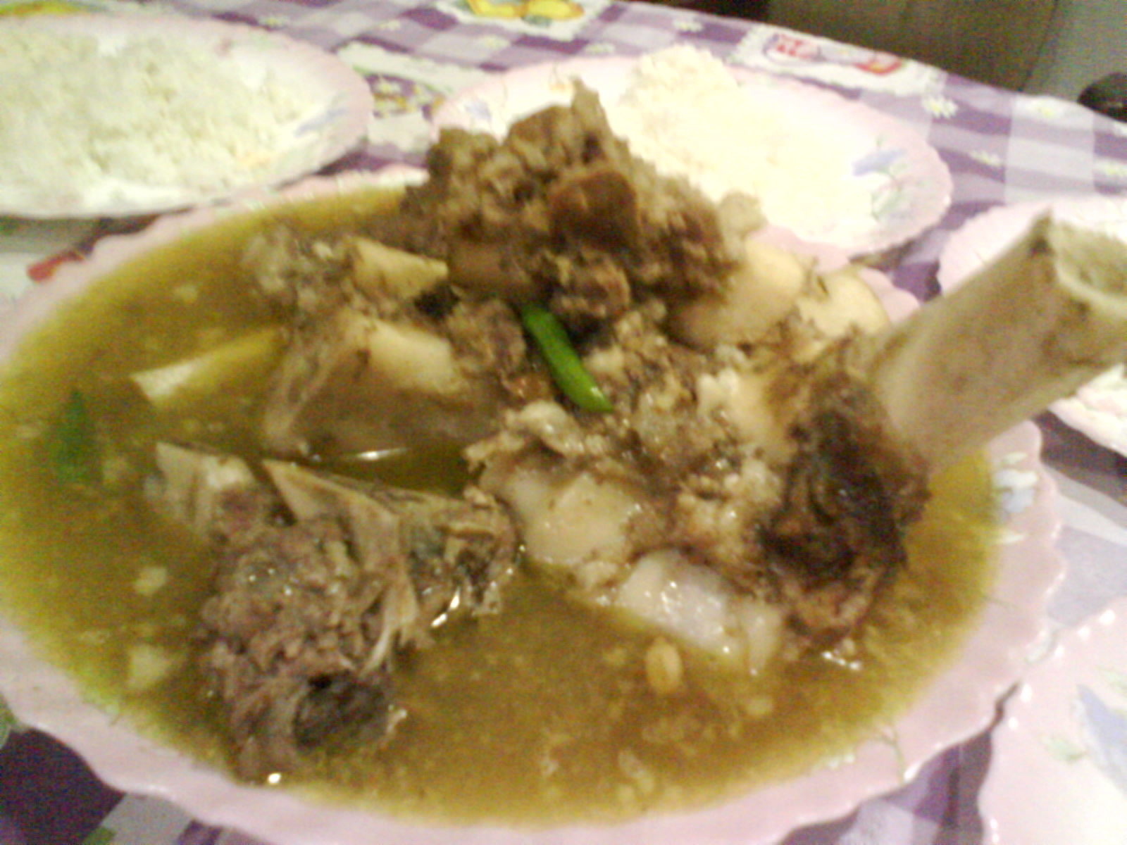 Menu Sup Gear Box/Sup Tulang (Cara ke 2)