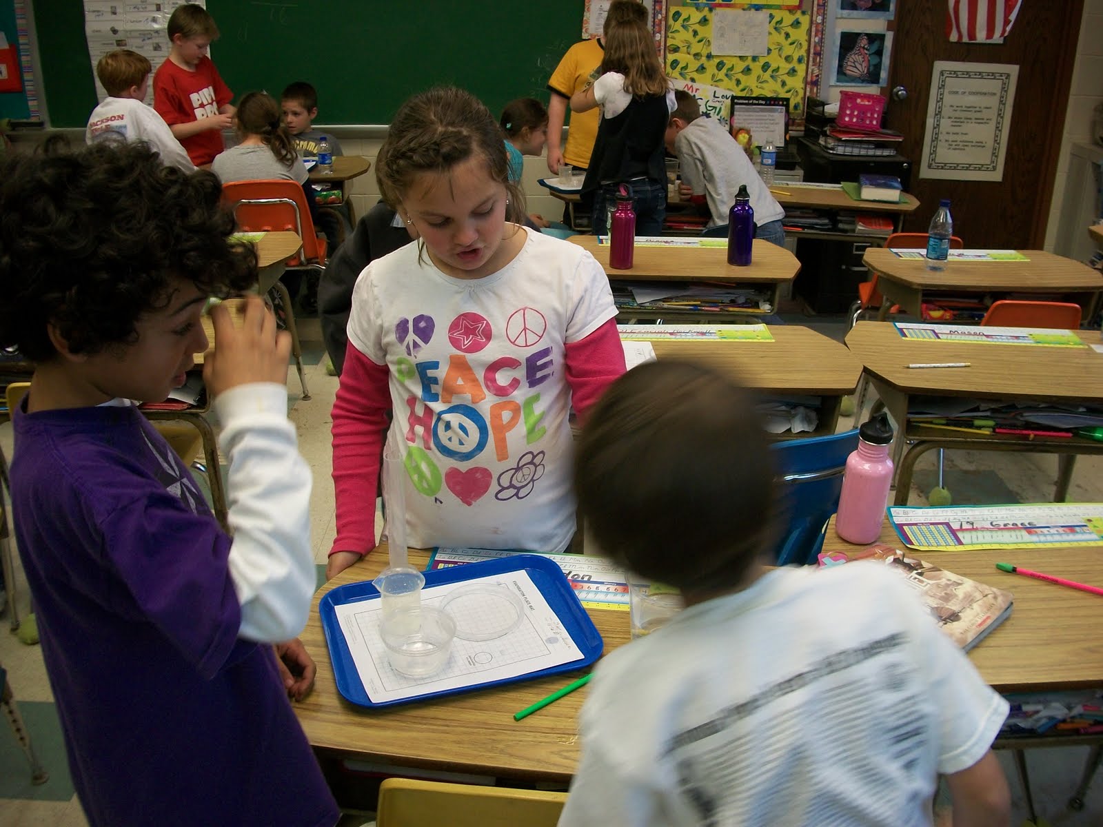 Mrs. McGill's Third Grade Evaporation and Surface Area