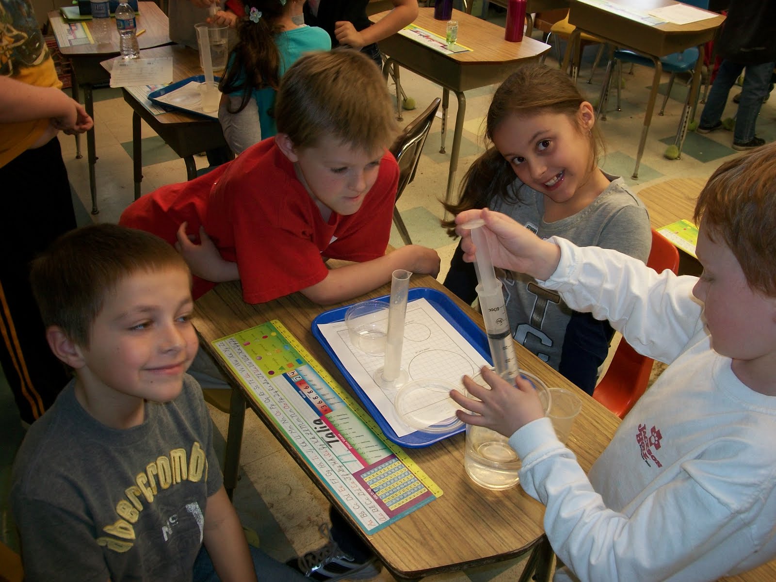Mrs. McGill's Third Grade Evaporation and Surface Area