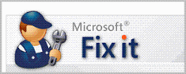 Microsoft fix it - Online αυτόματη διόρθωση προβλημάτων στα Windows Vista.