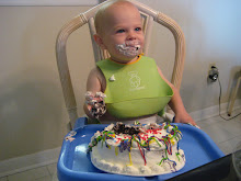 1 year old cake eater