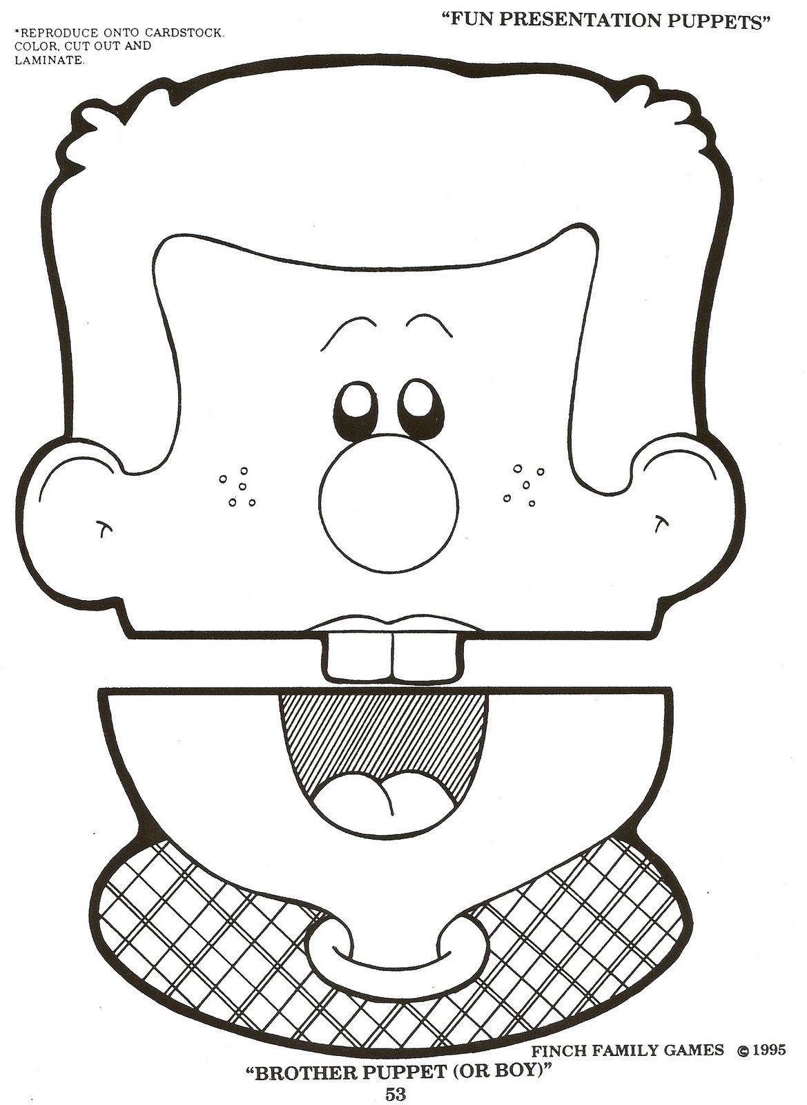 Los duendes y hadas de Ludi: Marionetas de papel