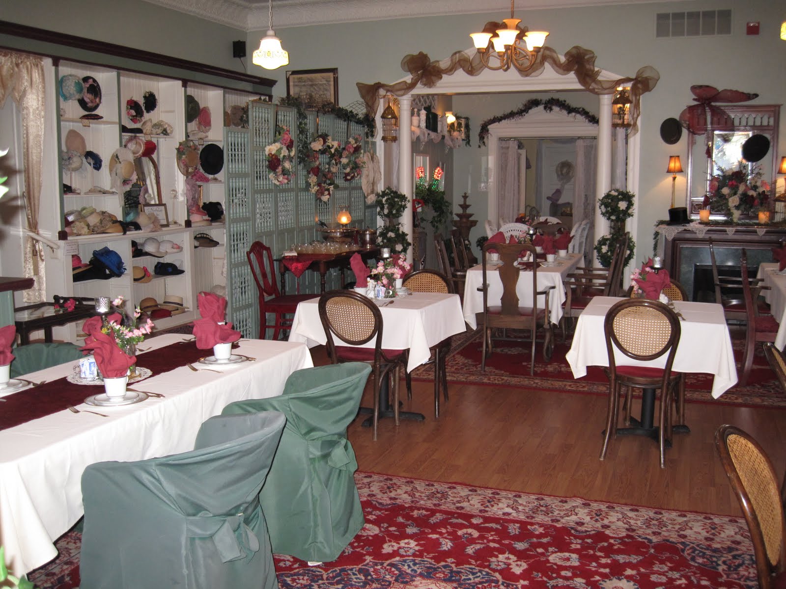 from Sassi, who lived it... Afternoon Tea at The New Leaf Tea Room