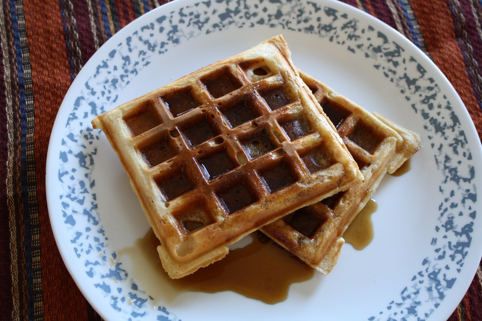 Versatile Vegetarian Kitchen Yeast Waffles