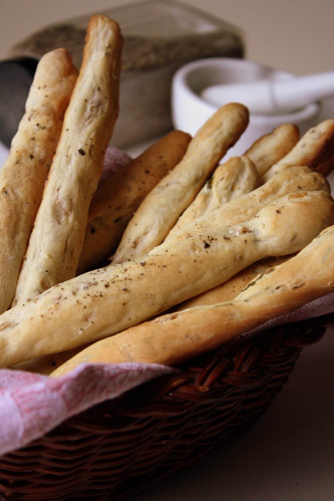 Versatile Vegetarian Kitchen Cumin Onion Bread Sticks and Baking from
