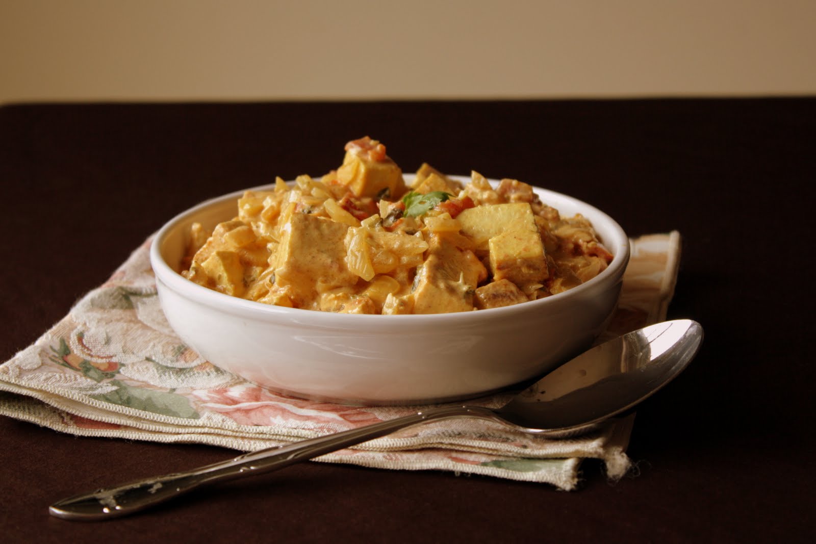 Versatile Vegetarian Kitchen Tofu Yogurt Masala