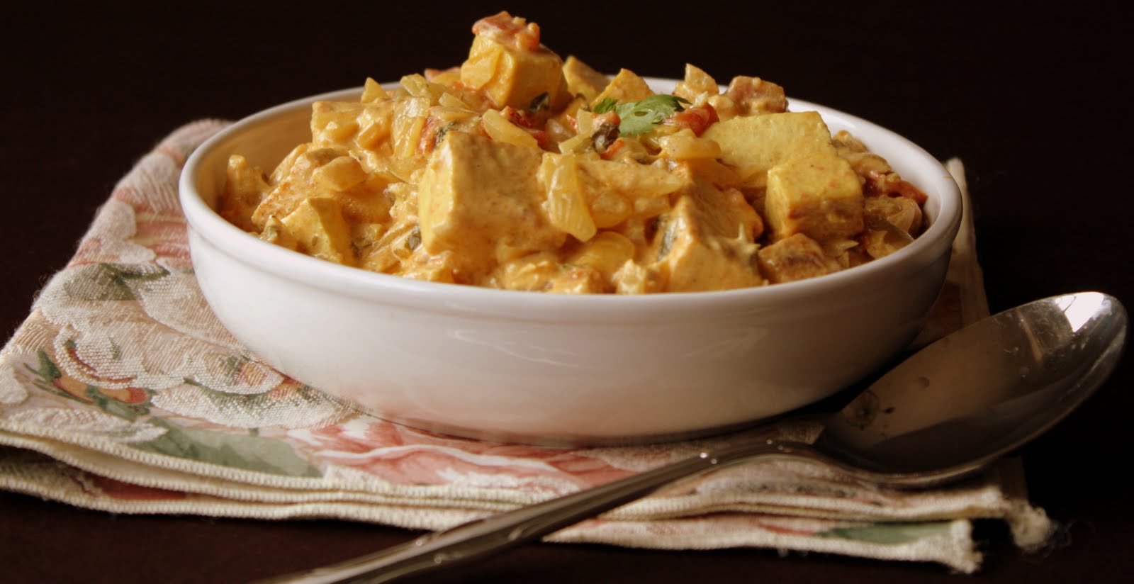 Versatile Vegetarian Kitchen Tofu Yogurt Masala