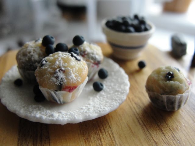 blueberry muffins