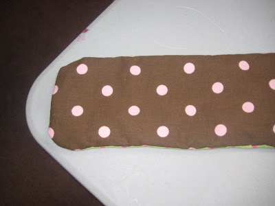 The Cozy Red Cottage: Fabric High Chair