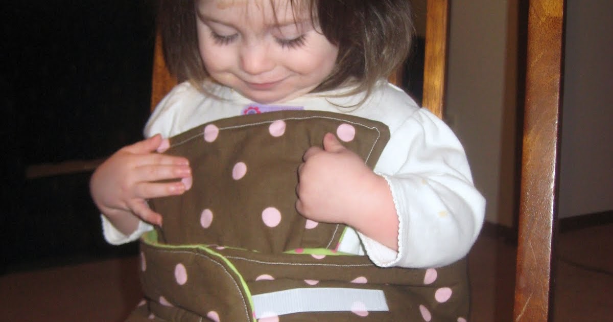 Crystal's Craft Spot Fabric High Chair