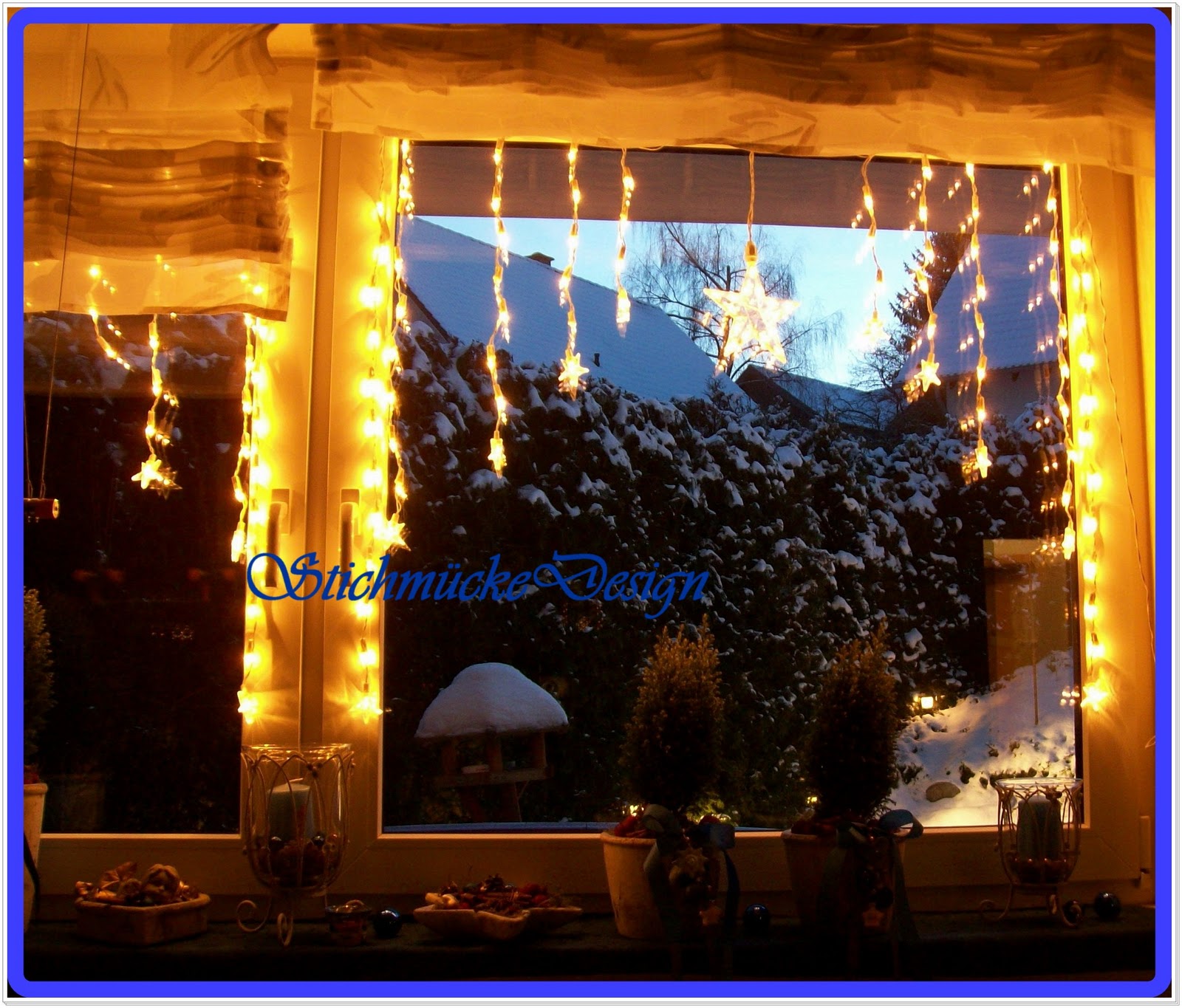 StichmückeDesign: Weihnachtliche Fensterbank... StichmückeDesign: Weihnachtliche Fensterbank...