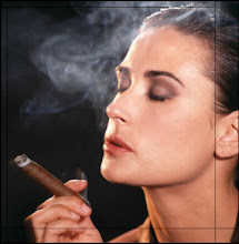 Demi Moore - Cigar Smoking