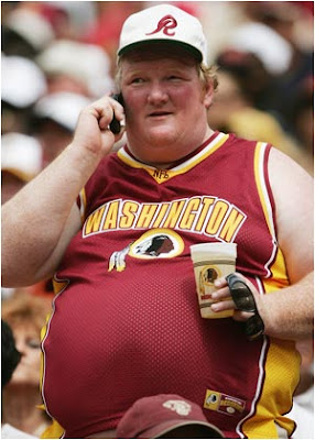 love, elizabethany: cheering up the redskins fans