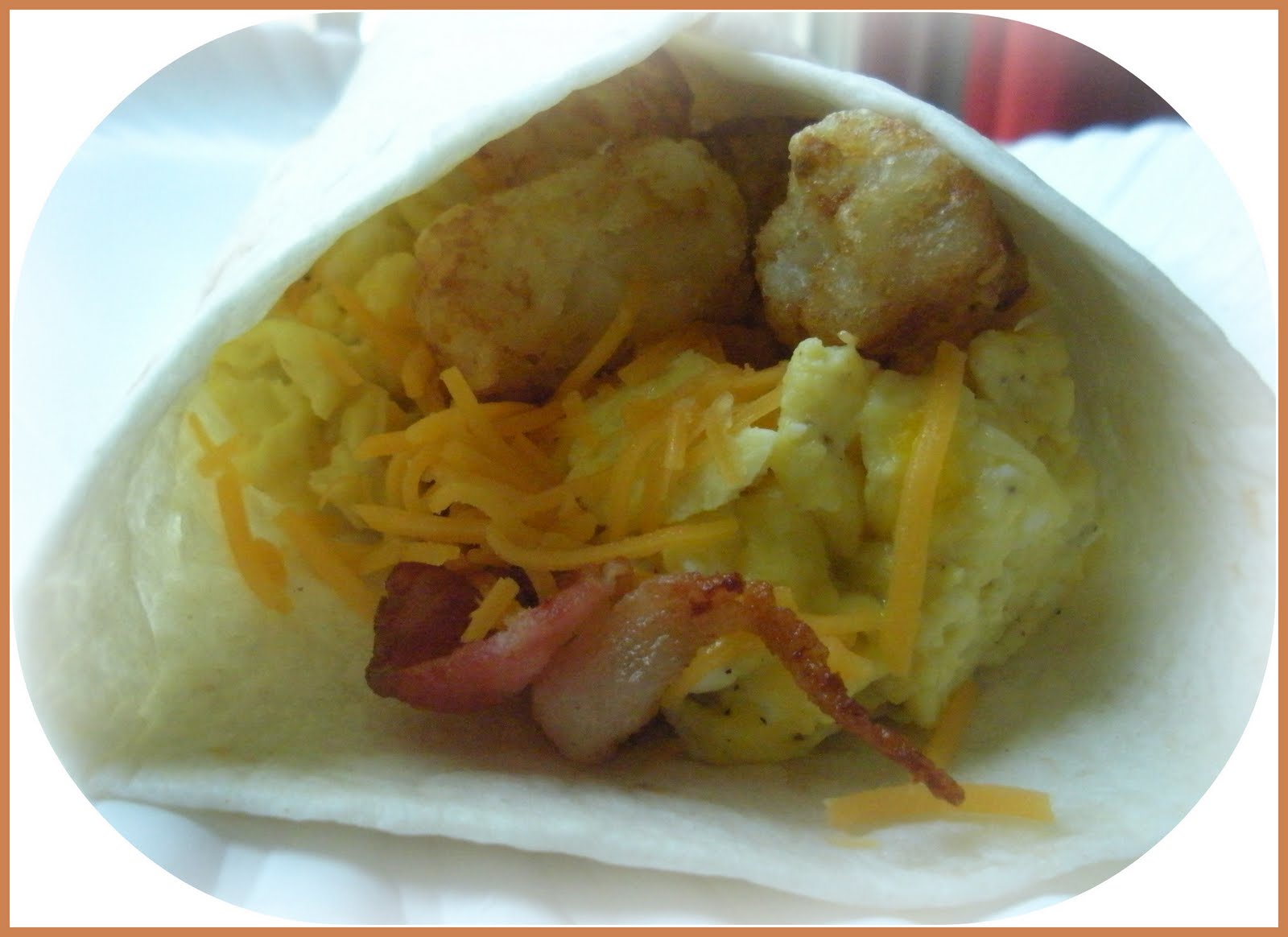 Angie's Home Cooking Breakfast Burrito