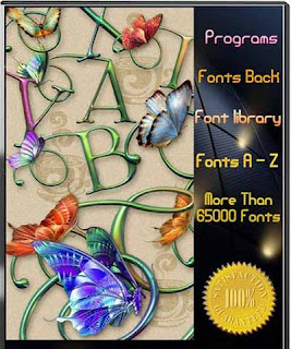 FontMan AIO 2010 (65000 special Fonts + Full Programs)