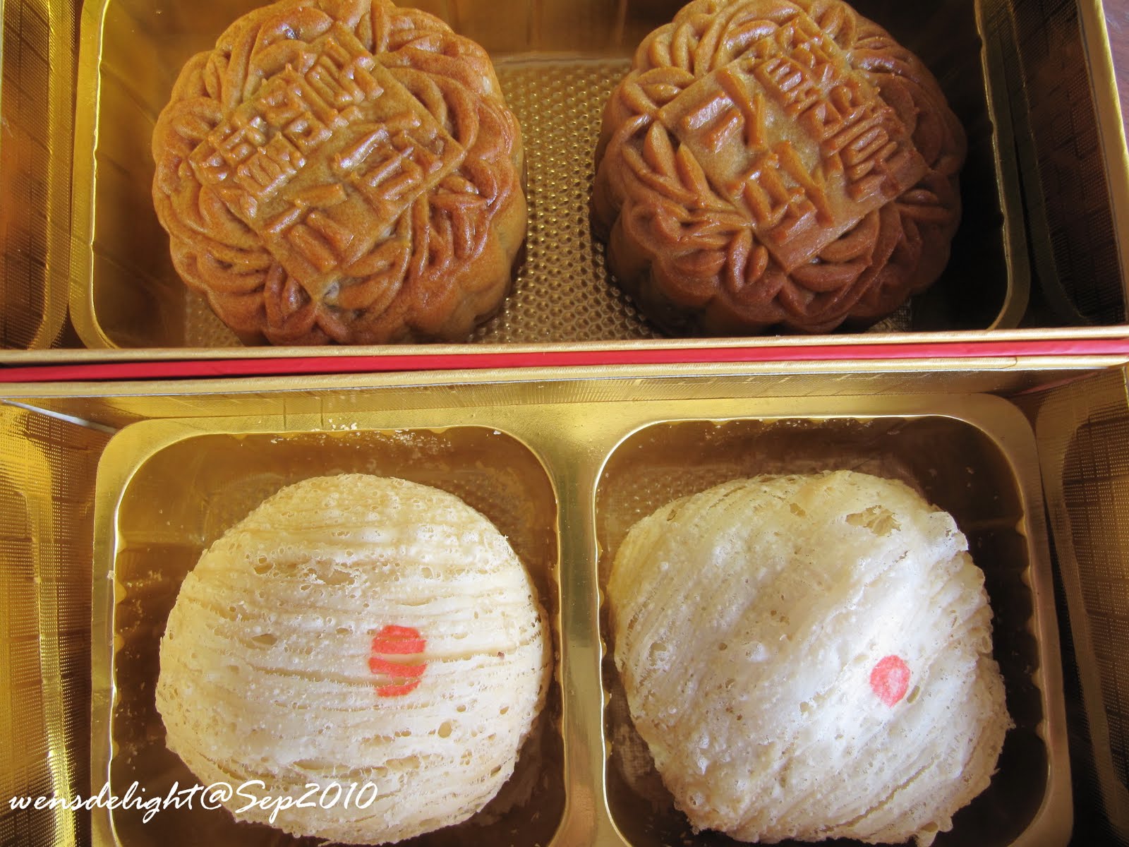 Wen's Delight Garden's Crispy Skin Yam Mooncake