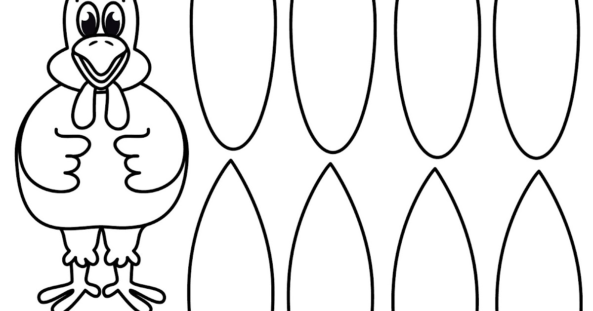 Effortfulg: Turkey Feathers Coloring Pages
