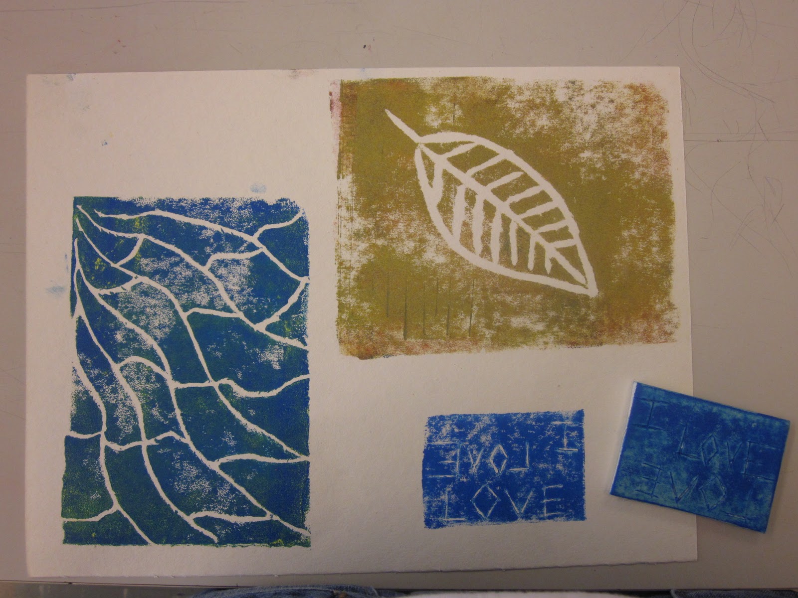 Elementary Art Printmaking