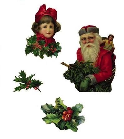 Free Trinkets And Treasures: 25 Days Of Free Vintage Christmas Images