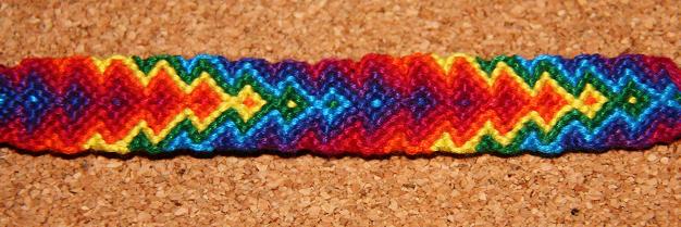 Friendship Bracelet Ideas!: Zigzag Chevron