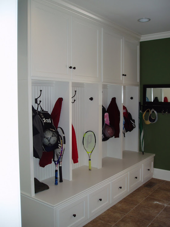 Built-In Bench/Storage for mudroom