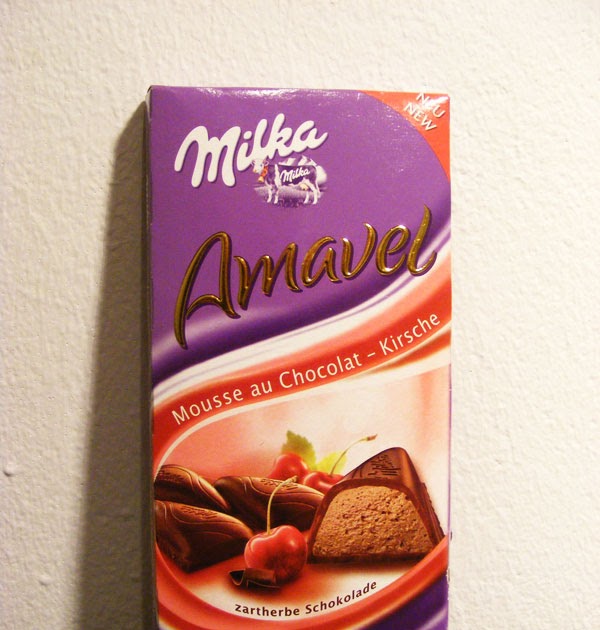 Konsumfreu[n]de: Milka Amavel Mouse au Chokolat - Kirsch