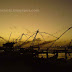 Chinese fishing nets,Sunset from Fort Cochin