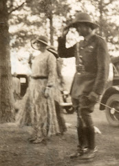 My father accompanies the wife of the Governor-General.