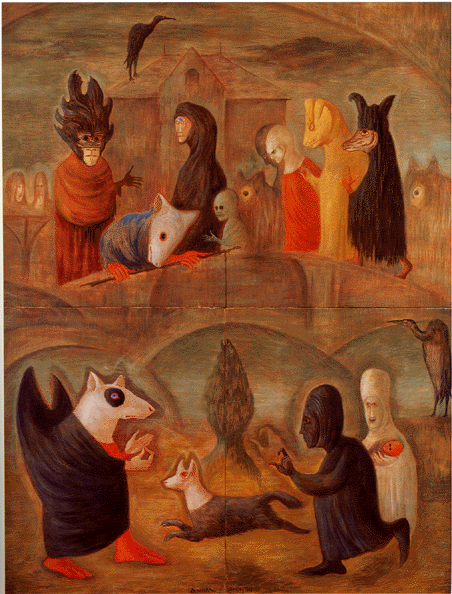 CUENTOS PARA NO DORMIR Y OTRAS COSAS: Leonora Carrington "La Debutante"