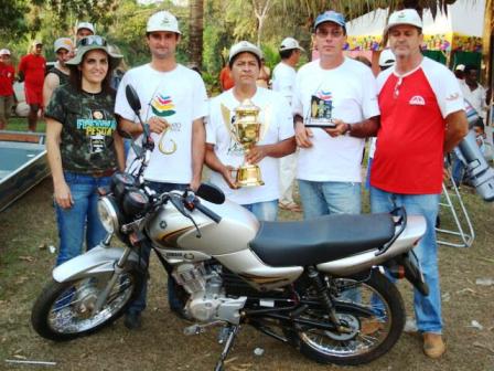 Ganhadores do Festival de Pesca de Tangará