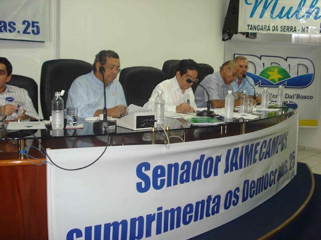 Democratas se reúnem em Tangará da Serra