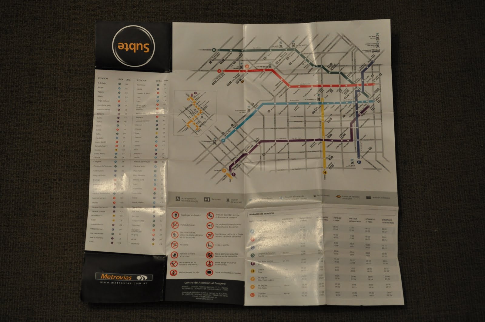 Metros del mundo: Subte de Buenos Aires