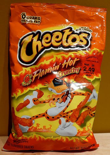 show me hot cheetos