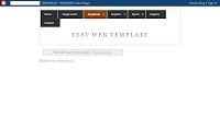 Test Blog with Drop Menu