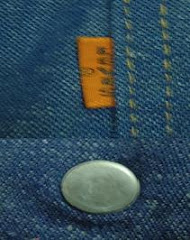 Levis Vintage orange tab made in usa